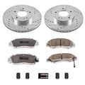 ROTORS/PADS DRILLED/SLOTTED FR