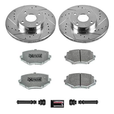 ROTORS PADS DRLD SLTD FRONT