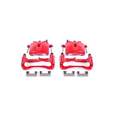 CALIPERS CAST IRON RED 2-PISTO