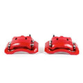 PC RED BRAKE CALIPERS FRONT