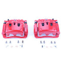 CALIPERS BRAKE IRON RED 2-PST