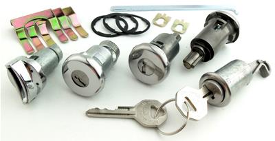 LOCK SET WITH GM KEYS