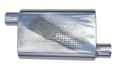 MUFFLER SS POLISHED 2.5IN OFFS