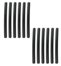 SET OF 12 ROLL BAR PAD BLACK