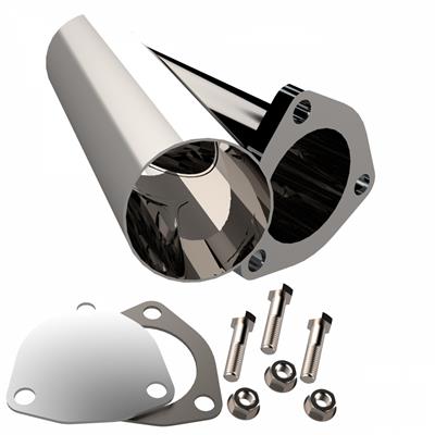 STAINLESS STEEL EXHAUST CUTOUT