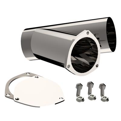 STAINLESS STEEL EXHAUST CUTOUT