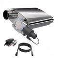 MUFFLERS OVAL SS DUAL OUTLET