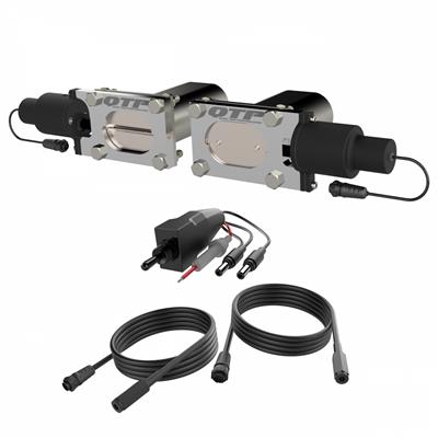 DUAL OVAL EXHAUST CUTOUTS