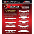 XStack Tear Offs for Pyrotect Bell Vortex M4 K-1 BR-1 - 10205C