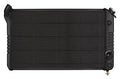 RADIATOR PERF ALUM BLACK CROSS