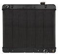 RADIATOR ALUM BLACK 2-ROW XFLO