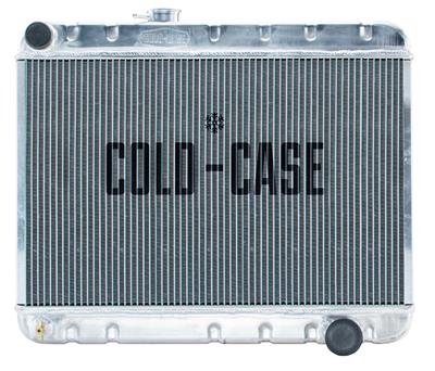 RADIATOR ALUM DOWNFLOW 2ROW GT