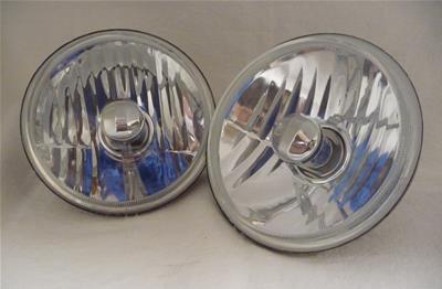 HEADLIGHTS 5 3/4 RND NO HALO