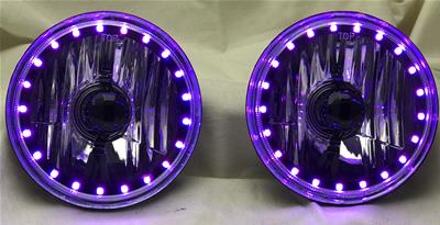 HEADLIGHTS 5 3/4 BLACK OUT