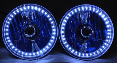 HEADLIGHTS 5 3/4 WHITE HALO