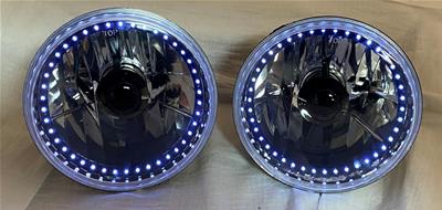 HEADLIGHTS 7 ELITE BLACK OUT