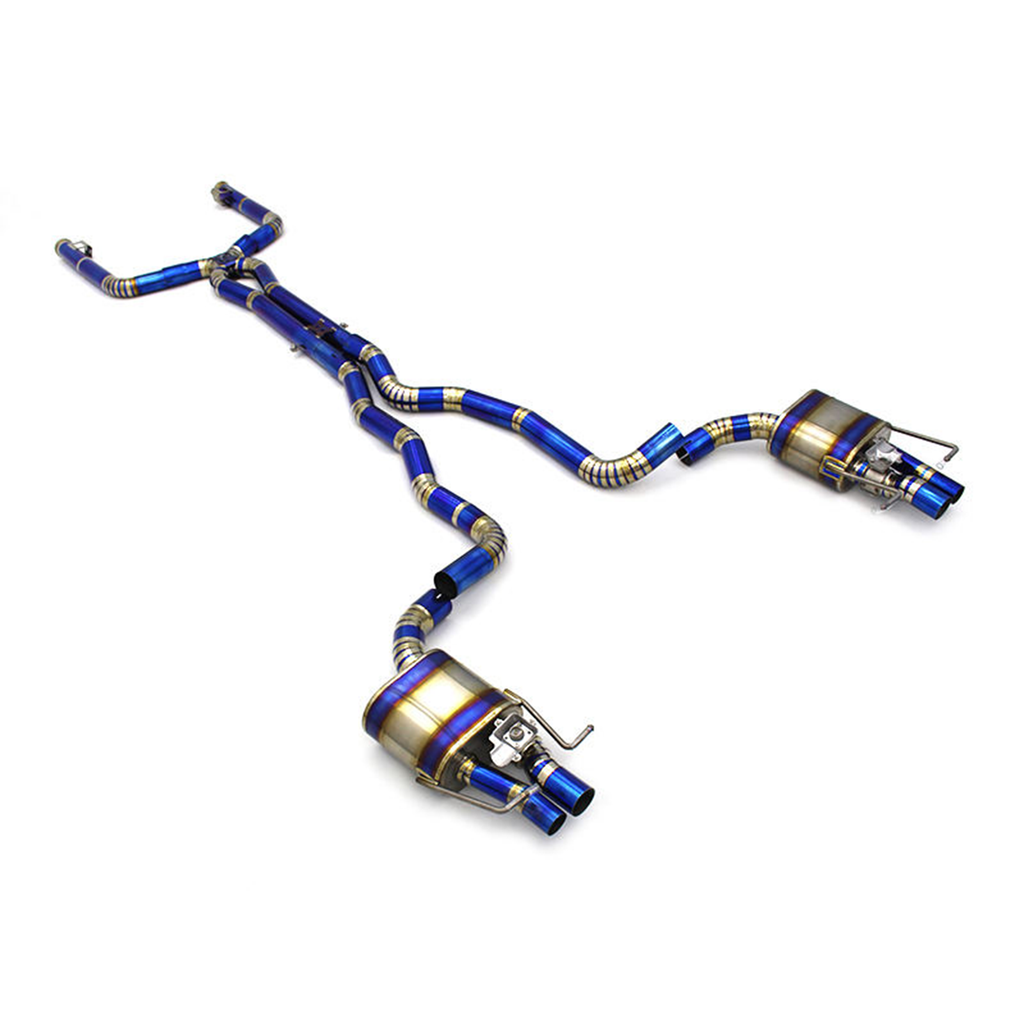 Titanium Catback Exhaust System for Mercedes Benz C63 AMG W205 4.0T