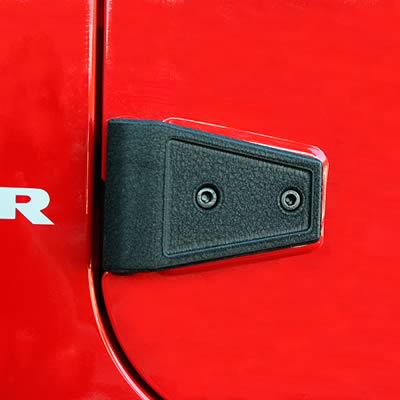 DOOR HNG CVR  JK 4 DR  TX BLK