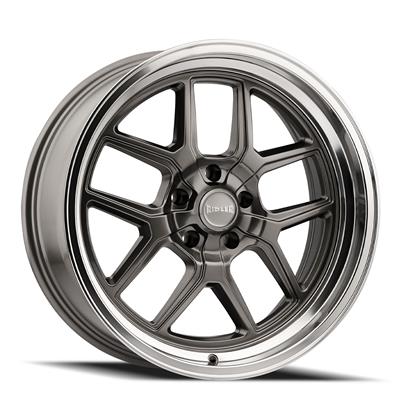 WHEEL ALUM POLISHED GRAY 17X7