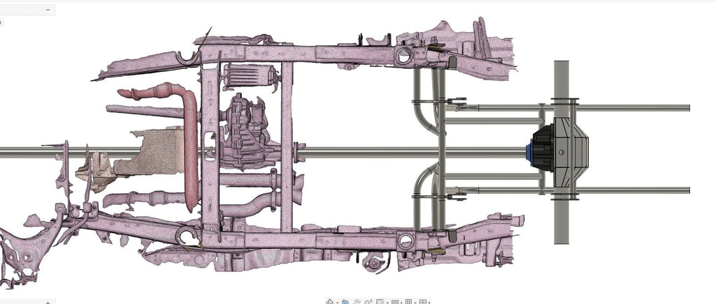 Ford F1504-Link Back Half "Race" Kit