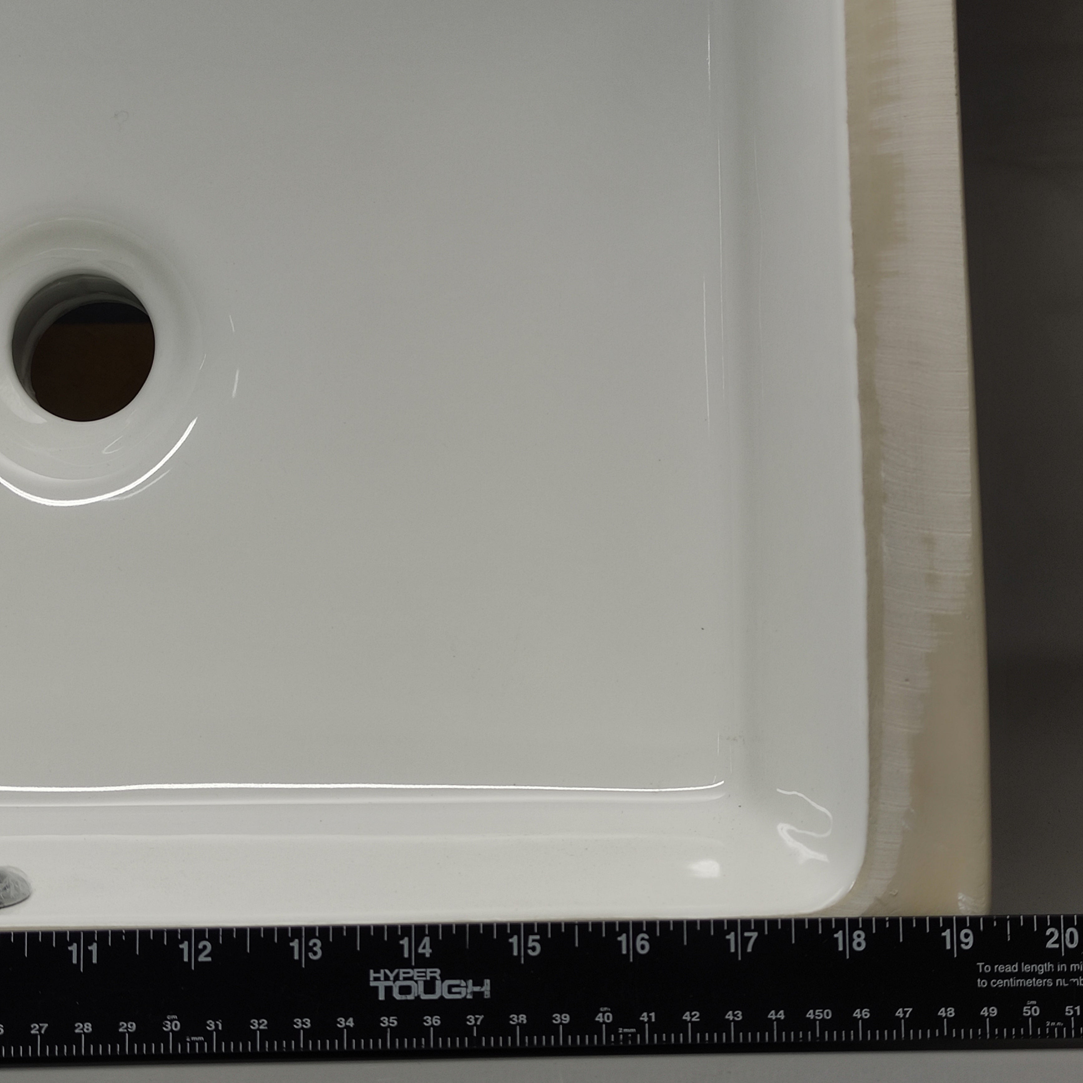 SPEAKMAN Undermount Rectangular Sink Cut Out: 17" x 12-9/16" White B-1200
