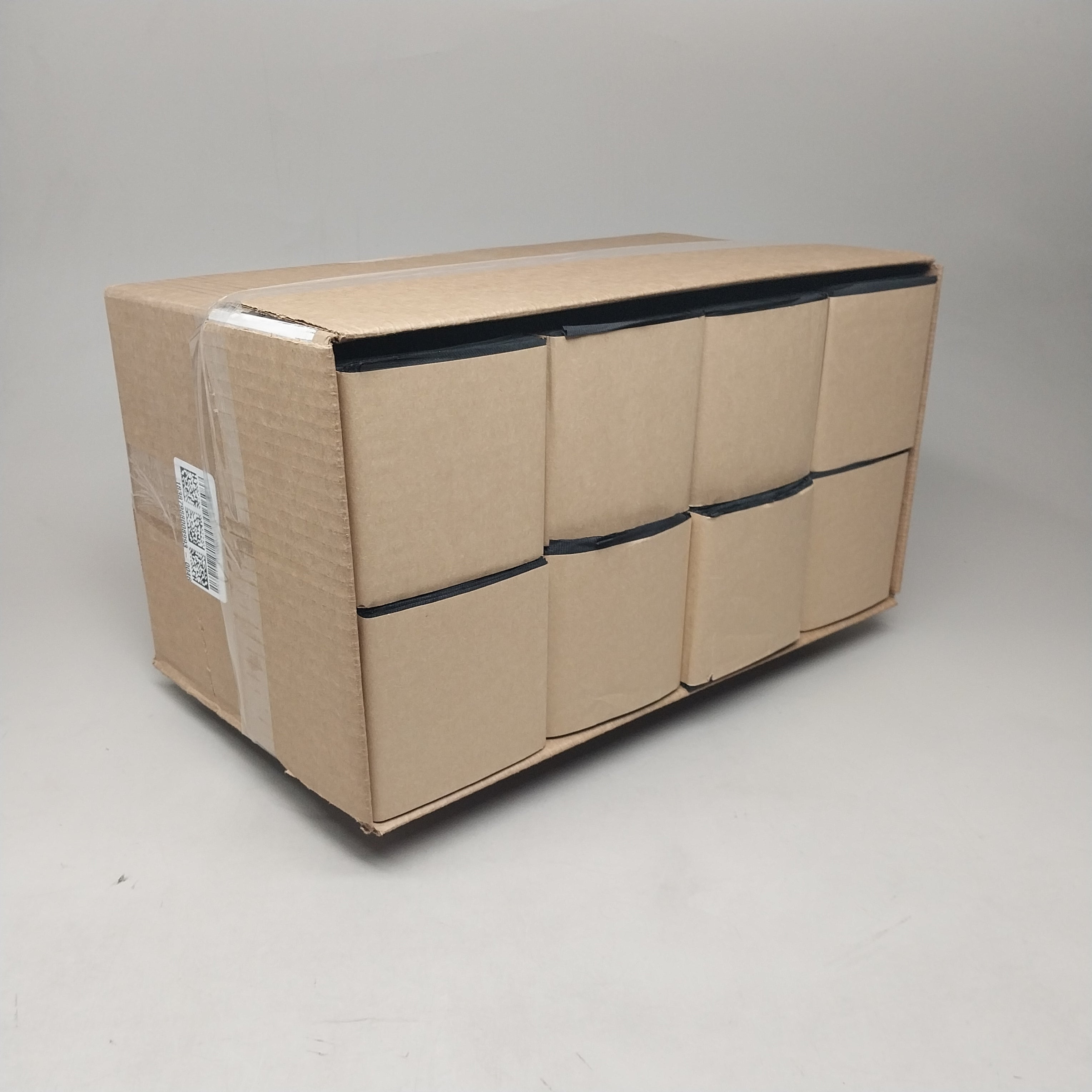 PATERSON (3,200 PACK) 2 PLY Paper Napkins 9"x9" (NG01074)  Black