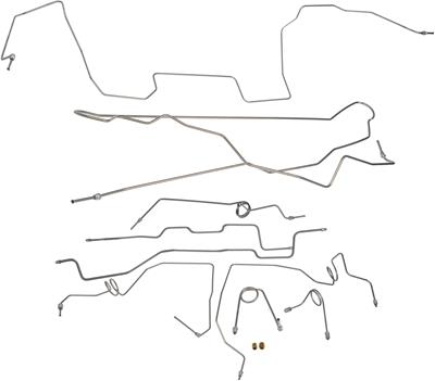 STAINLESS STEEL BRAKE LINE KIT