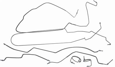 STAINLESS STEEL BRAKE LINE KIT