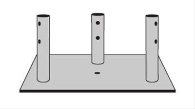 ROHN Pier Pin Tower Base Plates