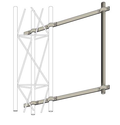 ROHN SA253UA Side Arm Mounts