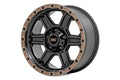 WHEEL ALUM 18X9 SEMI-GLO BLK