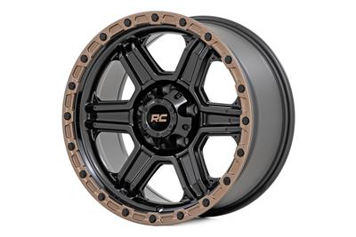 WHEEL ALUM 18X9 SEMI-GLO BLK
