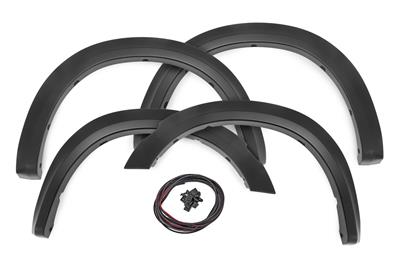 FLARES FENDER SPORT BLK SET/4