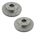 DRILLED SLOTTED ROTOR PAIR