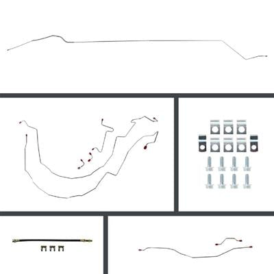STAINLESS STEEL BRAKE LINE KIT