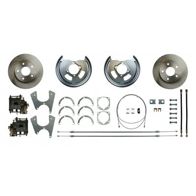 REAR DISC CONV/E BRAKE CABLES