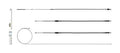 EMERGENCY BRAKE CABLES