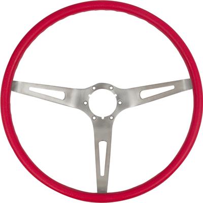 STEERING WHEEL 63 VETTE RED