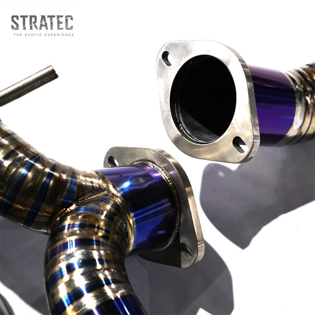 Titanium Catback Exhaust System for Nissan GT‑R 3.8L V6