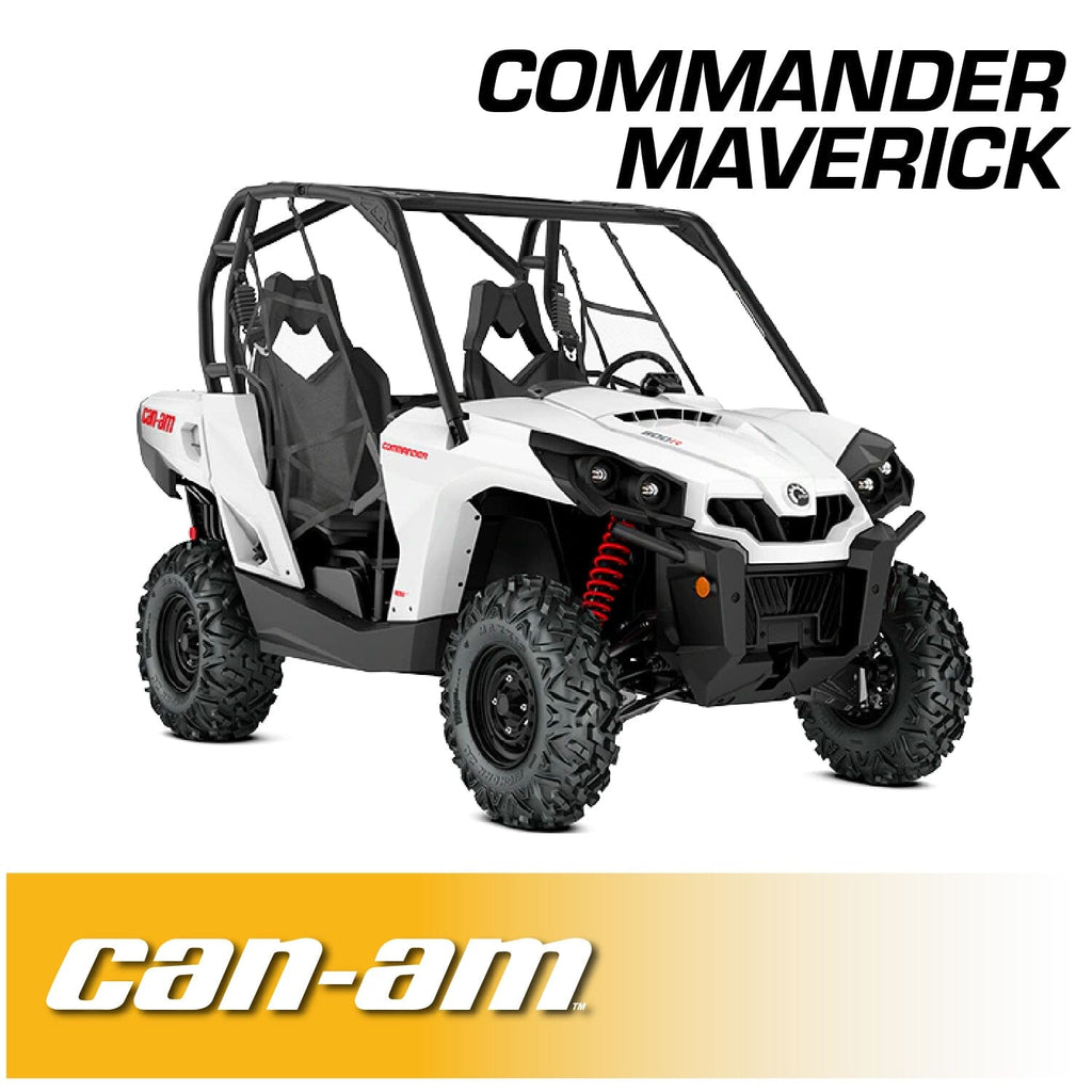Commander and Maverick Complete Communication Kit with Bluetooth Intercom and 2-Way Radio - Dash Mount - 696 PLUS / G1 GMRS
