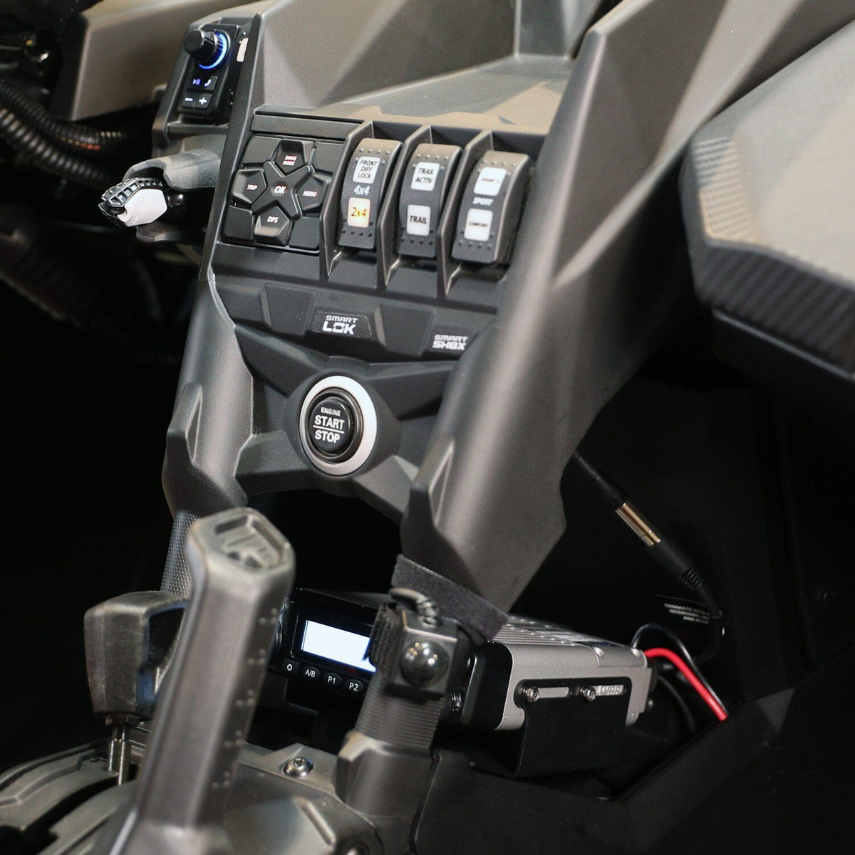 Rugged Radios Can-Am Maverick X3 Remote Head Mount Kit