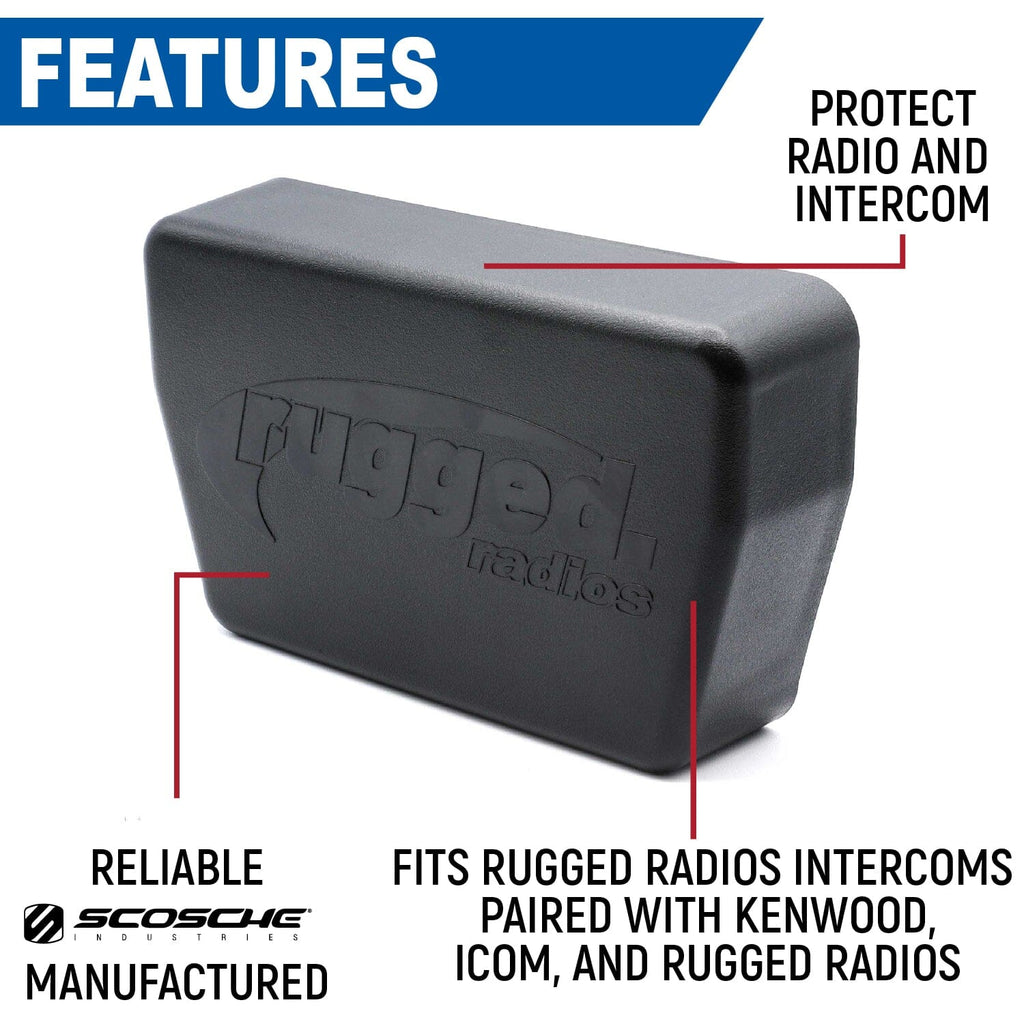 Rugged Radios Magnetic Radio & Intercom Cover for Rugged Radios Multi Mount Insert