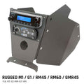 Rugged Radios Can-Am X3 Mounting Kit with Multi Mount and Side Panels