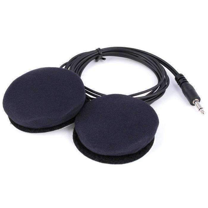 Rugged Radios Velcro Mount Helmet Speakers - Mono and Stereo