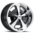 WHEEL ALUM BLK POLISHED 18X8