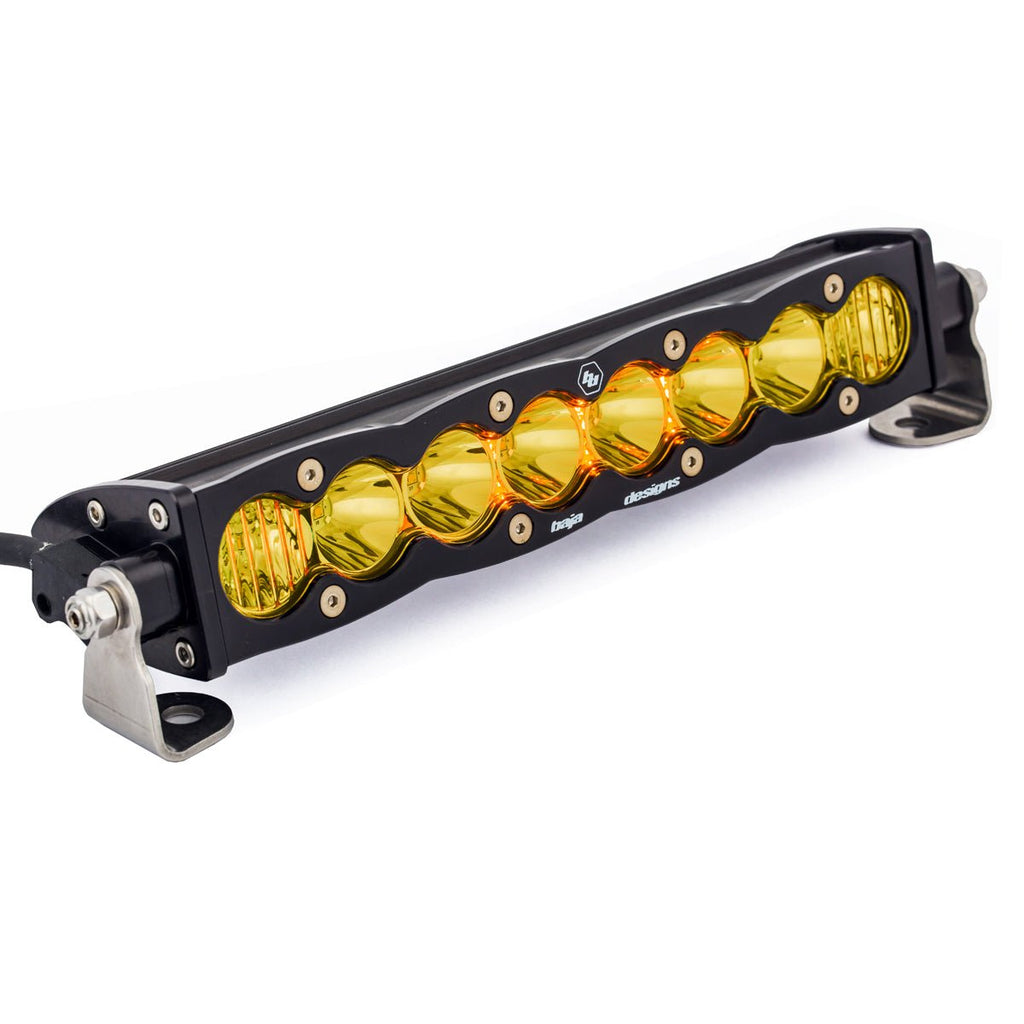 Baja Designs S8 Straight LED Light Bar 10" Driving/Combo Amber