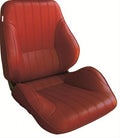 SEAT RED VINYL  LEFT