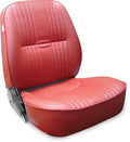 SEAT LOW BACK RED