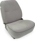 LOW BACK  GREY VELOUR  LEFT