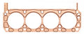 HEAD GASKET  TITAN COPPER